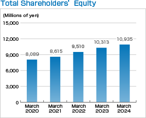 Total Shareholders' Equity