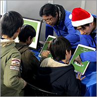 小学生に教育アプリを使ってのプログラミング教育支援