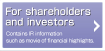 For shareholders and investors