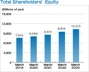 Total Shareholders' Equity