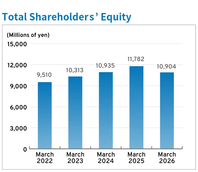 Total Shareholders' Equity